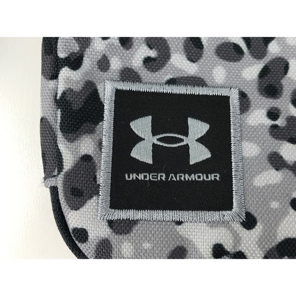 Under Armour Crossbody Bag Pouch Clutch Set Leopard Print Women's Gray Black - Picture 7 of 16